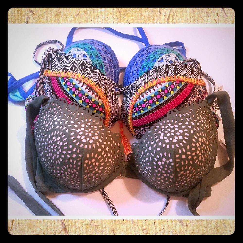 3 pieces top bikini size 34D
